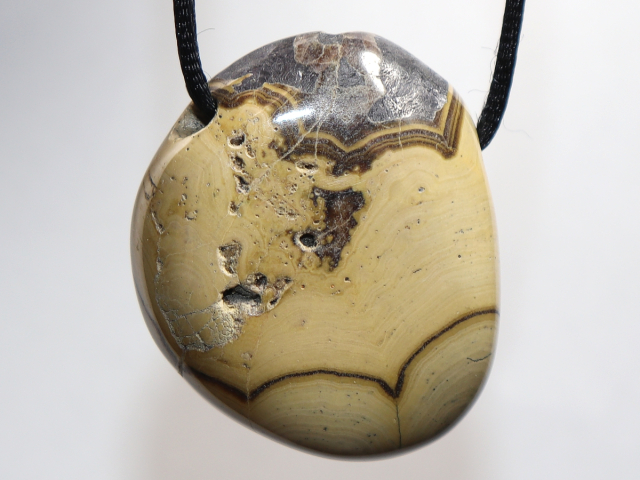 Preview: schalenblende with cord or silver 925