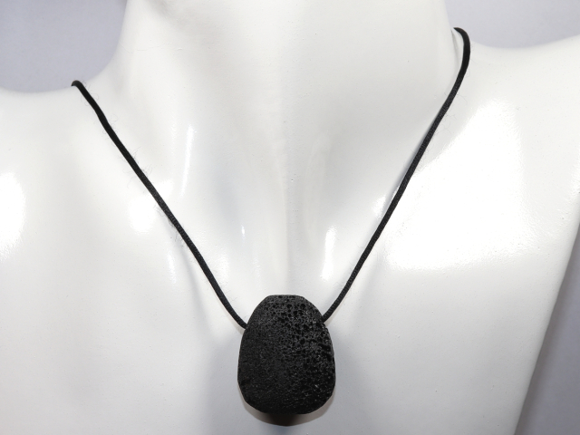 Preview: lava with cord or silver 925