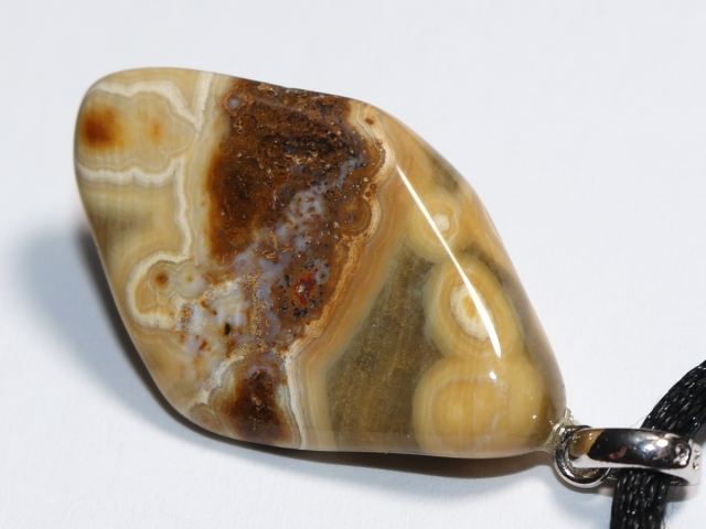 Ozeanjaspis mit Band oder Silber 925