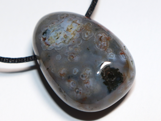 Ozeanjaspis mit Band oder Silber 925
