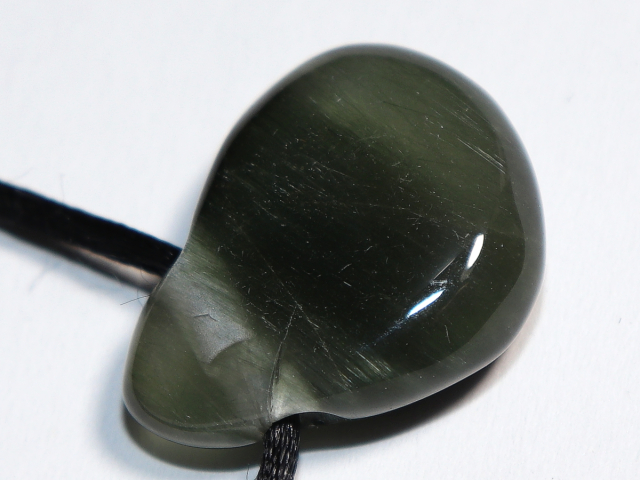 Preview: Aktinolithquarz mit Band oder Silber 925