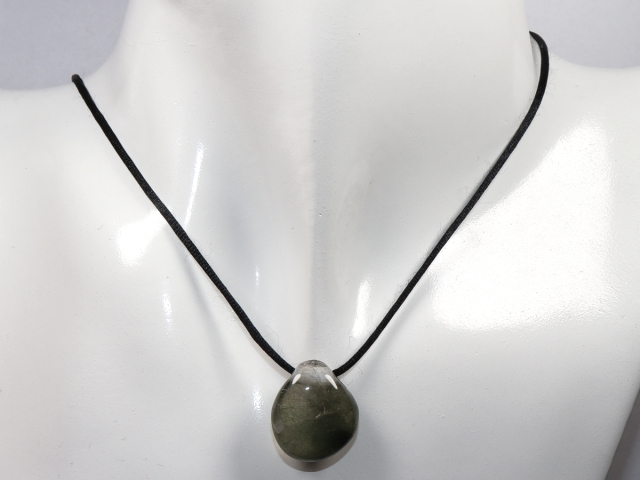 Preview: Aktinolithquarz mit Band oder Silber 925