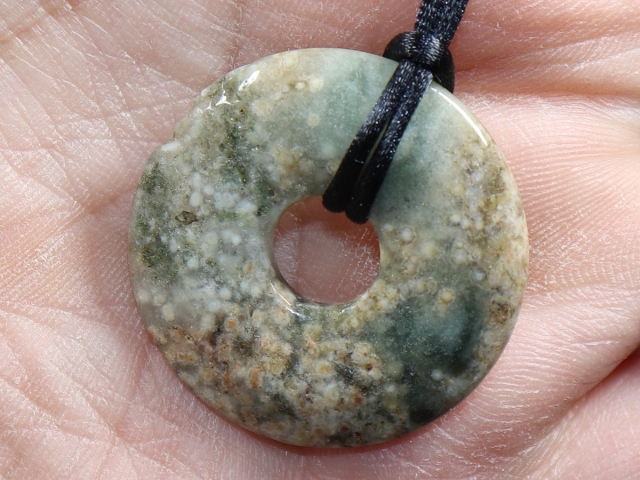 ocean jasper with nylon cord