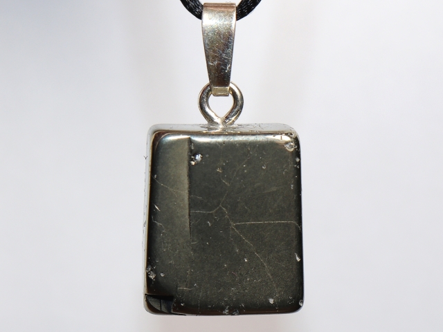 Pyrit mit Band oder Silber 925