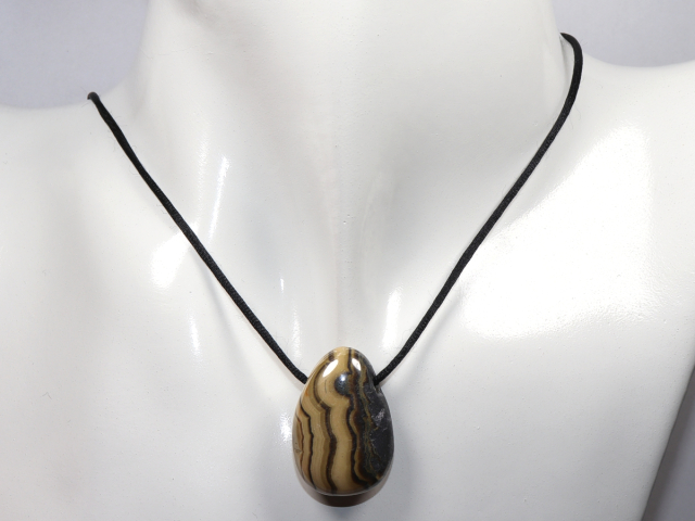 Preview: schalenblende with cord or silver 925