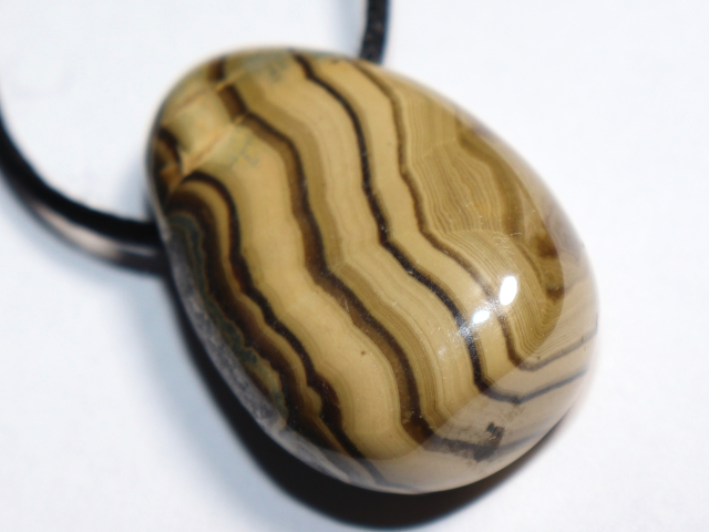 schalenblende with cord or silver 925