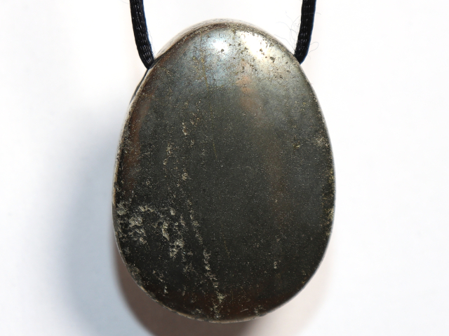 Preview: Pyrit mit Band oder Silber 925