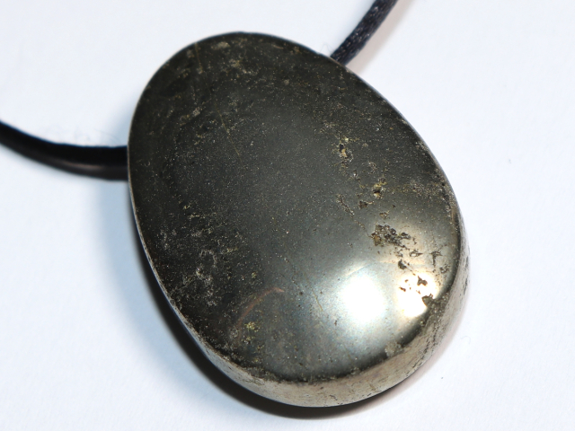 Pyrit mit Band oder Silber 925