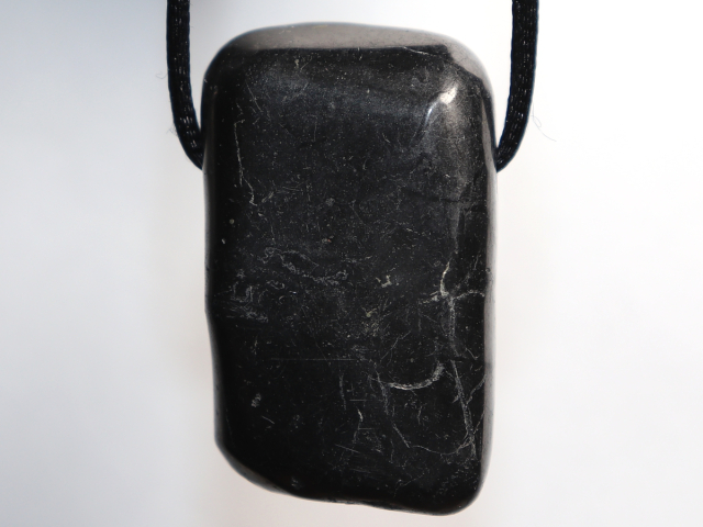 Preview: shungite with cord or silver 925