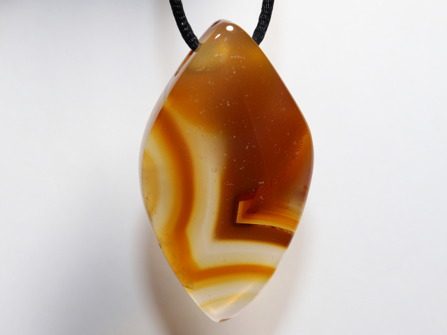condor agate with cord or silver 925
