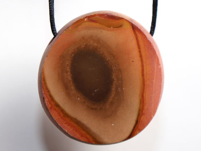 Preview: polychrome jasper with cord or silver 925