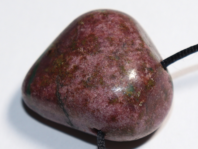Preview: ruby with cord or silver 925