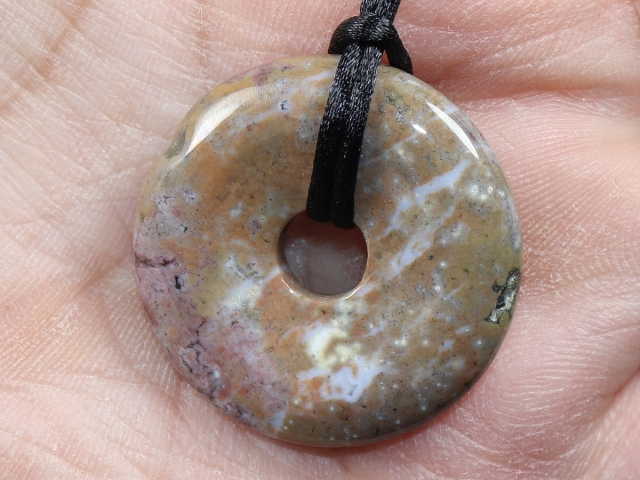 ocean jasper with nylon cord