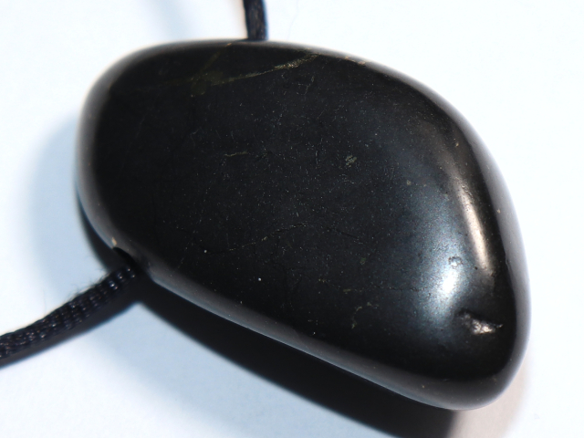 Preview: shungite with cord or silver 925