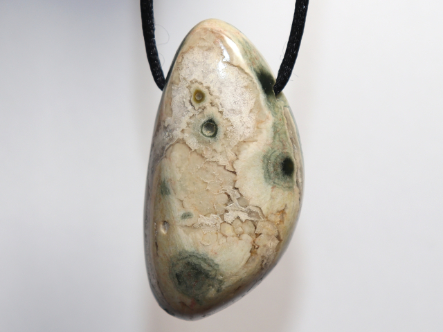 Ozeanjaspis mit Band oder Silber 925