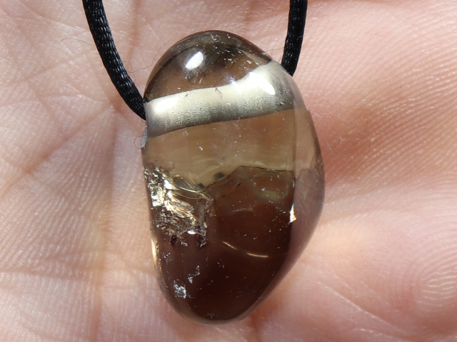 Prasiolith mit Band oder Silber 925
