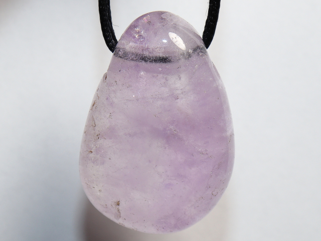 Preview: amethyst with cord or silver 925