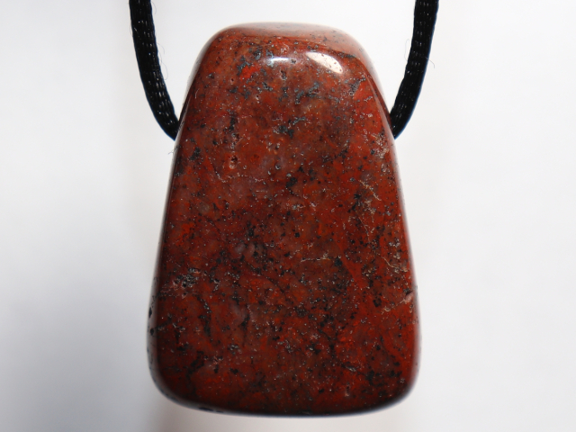 Preview: brecciated jasper with cord or silver 925