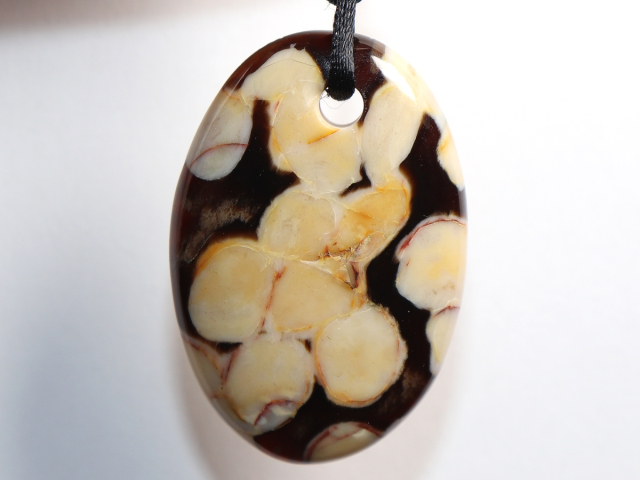 Peanut-Wood-Jaspis mit Band