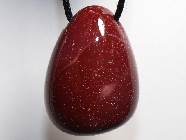 mookaite with cord or silver 925