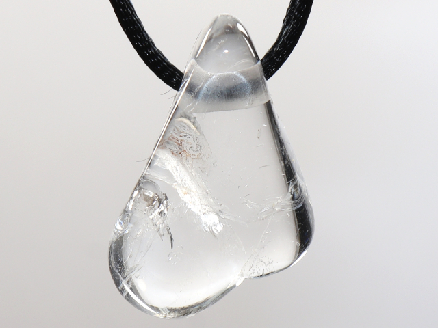 Preview: goshenite with cord or silver 925