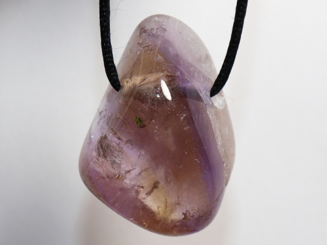 Ametrin mit Band oder Silber 925