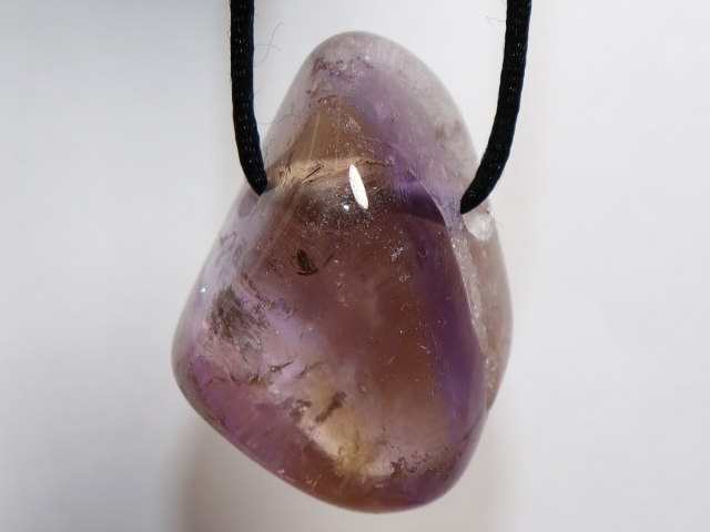 Ametrin mit Band oder Silber 925