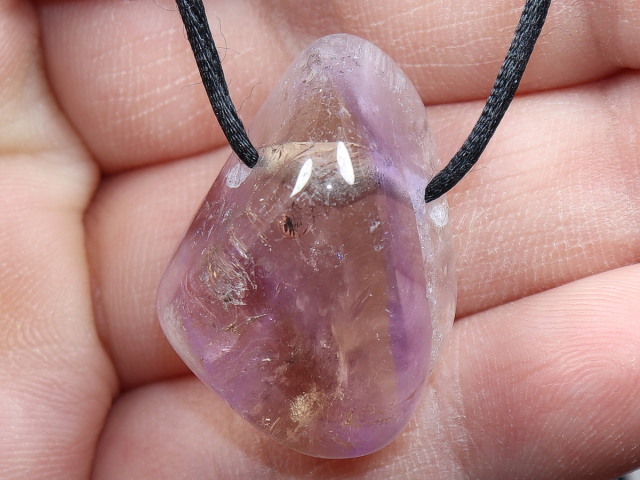 Ametrin mit Band oder Silber 925