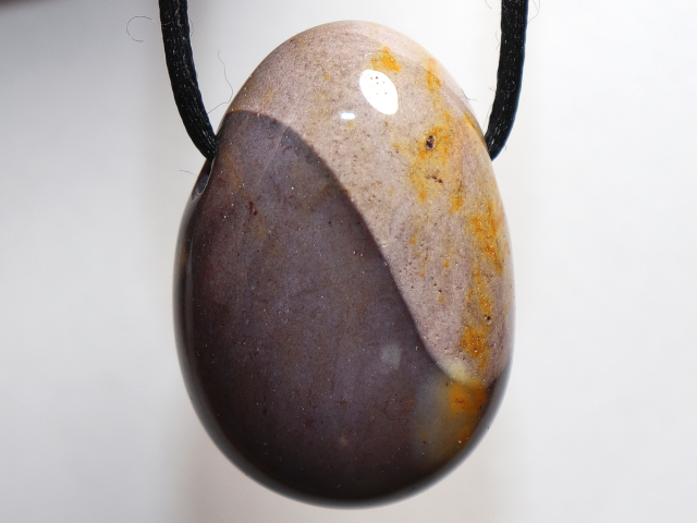 mookaite with cord or silver 925