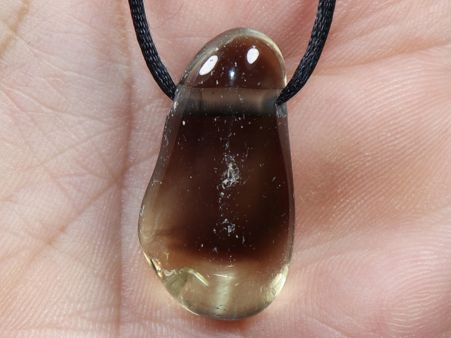 Prasiolith mit Band oder Silber 925