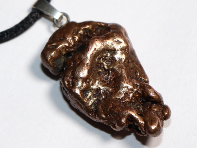 copper with cord or silver 925