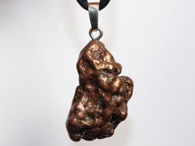 copper with cord or silver 925