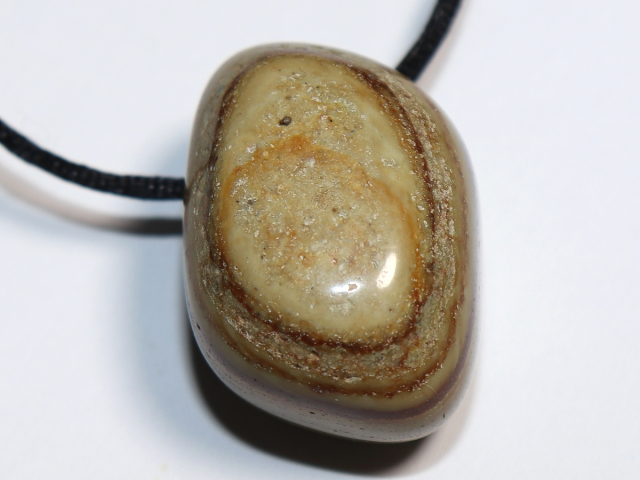 Oregon-Picture-Stone mit Band oder Silber 925