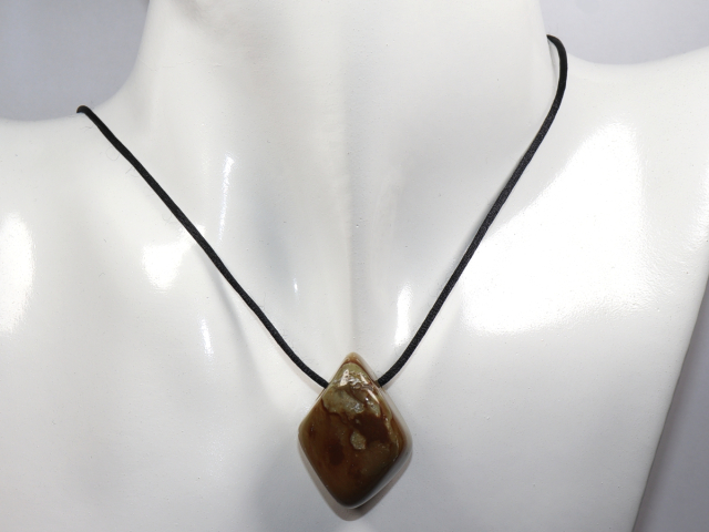 Preview: Oregon-Picture-Stone mit Band oder Silber 925