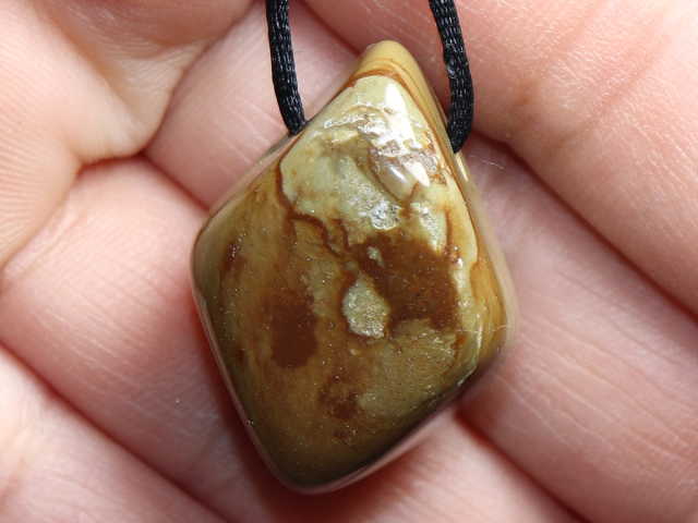 Oregon-Picture-Stone mit Band oder Silber 925