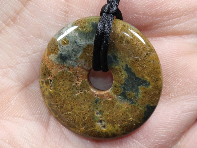 ocean jasper with nylon cord