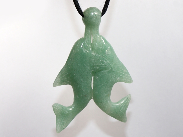 aventurine with nylon cord