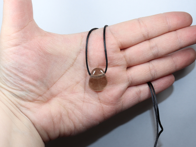 Rutilquarz mit Band oder Silber 925