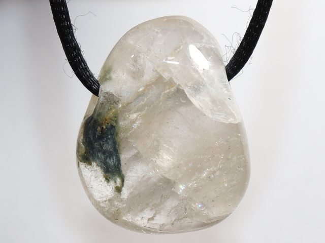 Preview: Aktinolithquarz mit Band oder Silber 925