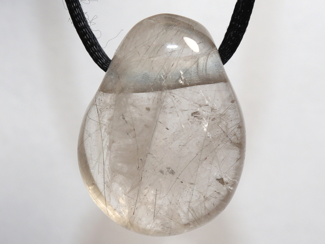 Preview: Aktinolithquarz mit Band oder Silber 925