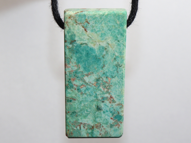 Preview: turquoise with cord or silver 925