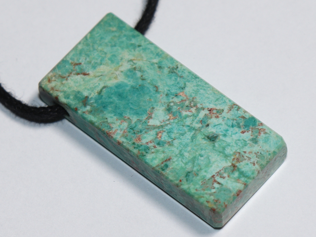 turquoise with cord or silver 925