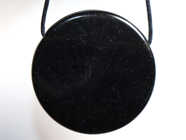 Preview: schwarzer Obsidian mit Band oder Silber 925