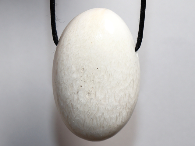 Preview: scolecite with cord or silver 925