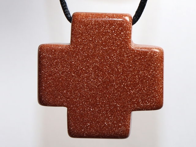 gold sandstone with cord or silver 925