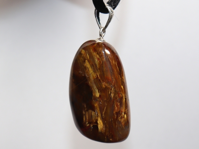 Pietersit mit Band oder Silber 925