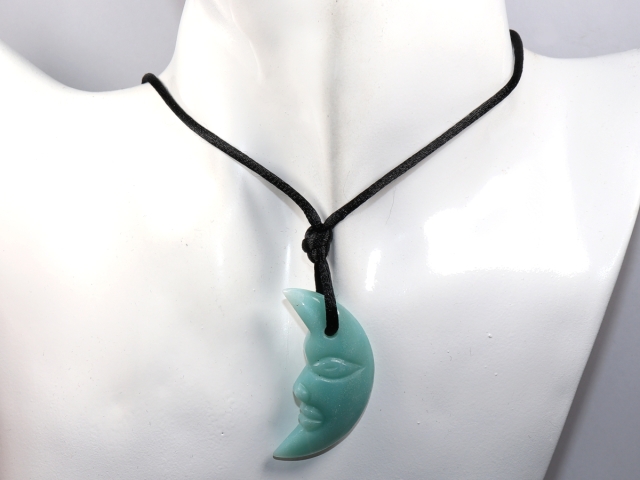 amazonite with cord