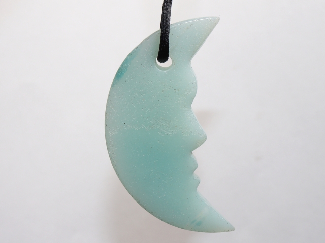 amazonite with cord