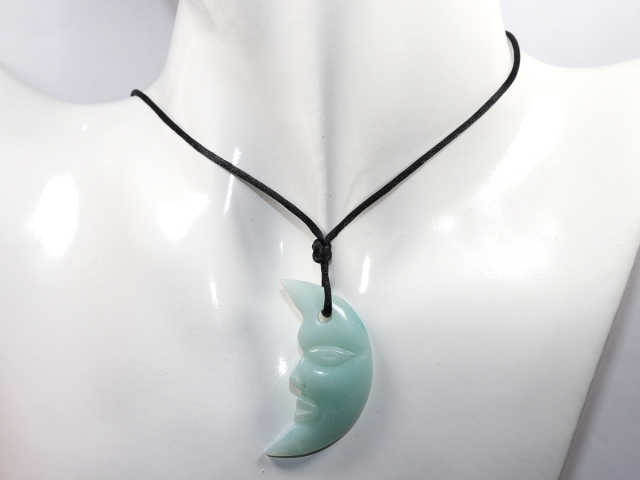 amazonite with cord