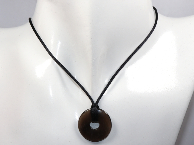 Preview: smoky quartz with cord